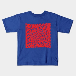 Drum And Bass Trippy Kids T-Shirt